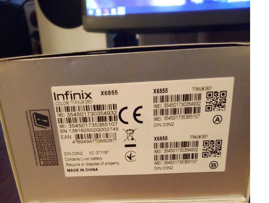 Телефон Infinix NOTE 50 Pro 8/256GB (Titanium Grey), новый