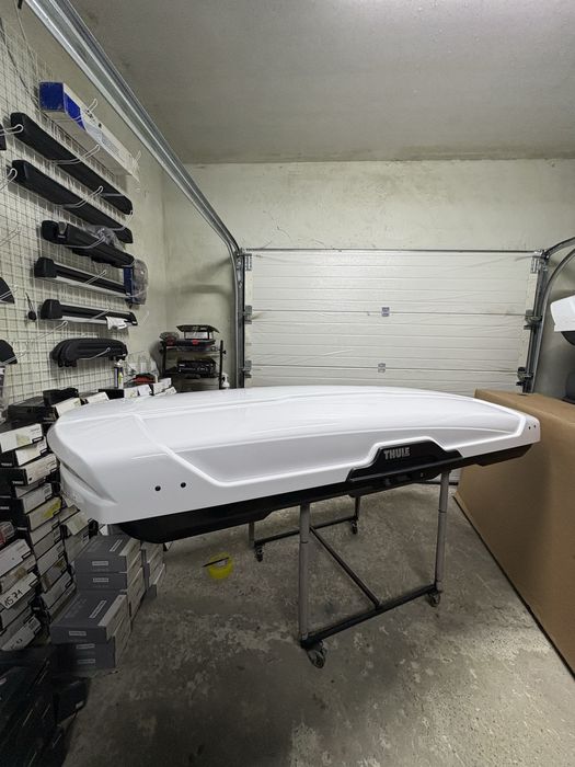 Як новий Thule Motion XT Alpine білий туле бокс автобокс багажник