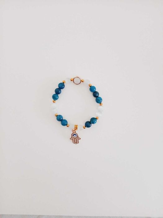Pulseiras de pedras naturais e de aço inox | pulseiras novas