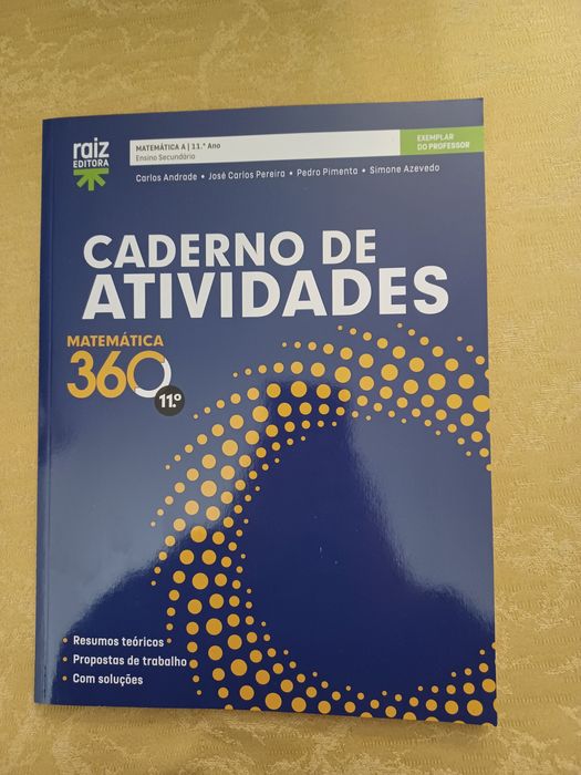 Matemática 360 11 - Matemática A - 11.º ano - versão professor