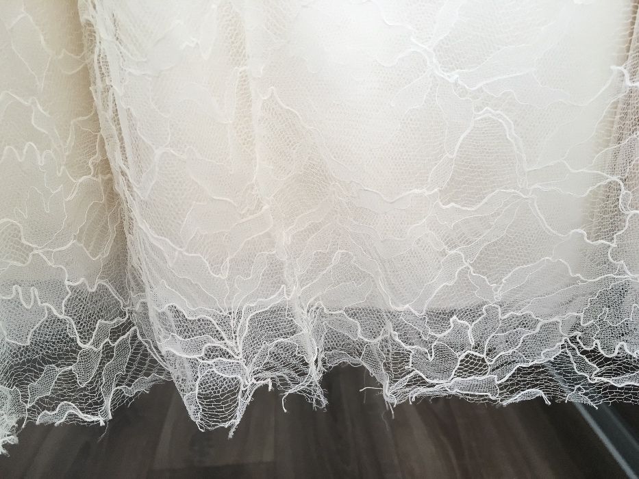 Suknia ślubna Snow | Anna Kara | 34 | Welon | Narzutka