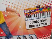 Mata muzyczna Gigantic keyboard Playmat 180 cmx74cm