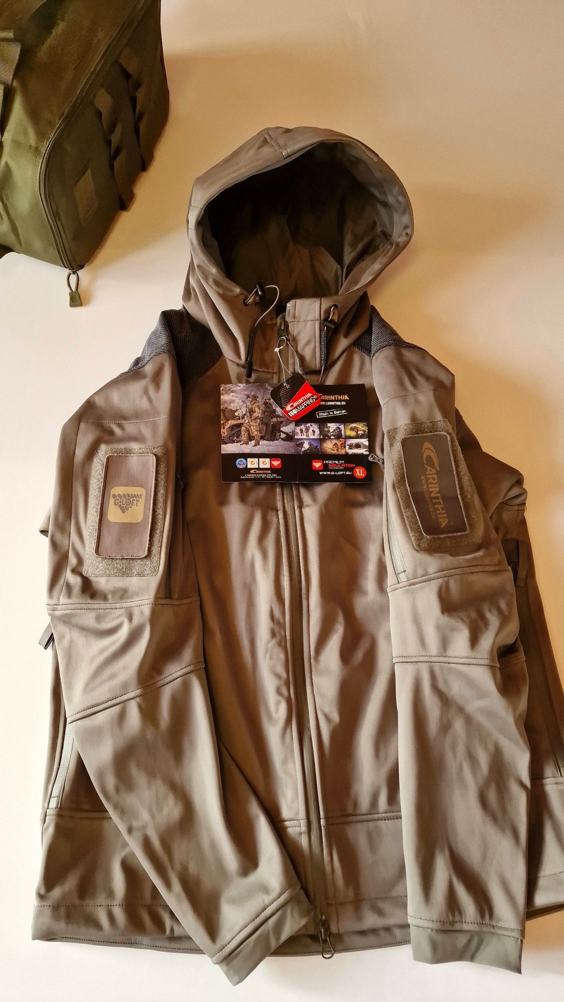 Лёгкая военная Carinthia L Softshell Special Forces ISG Gloft куртка