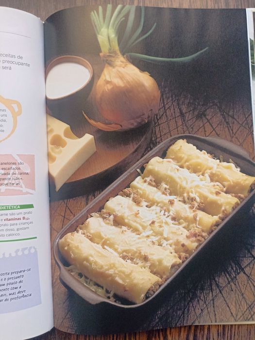 Livro receitas Massa e Arroz