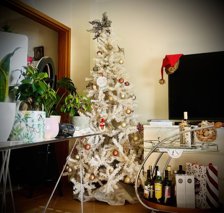 Arvore de Natal Branca