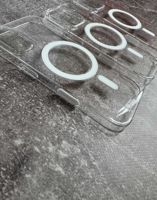 Чохол Clear Case MagSafe з кнопкою + Animation iPhone 16 16 Pro Max