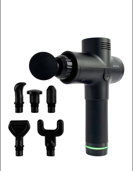 Масажер перкусійний RZTK Body Gun + 6 насадок