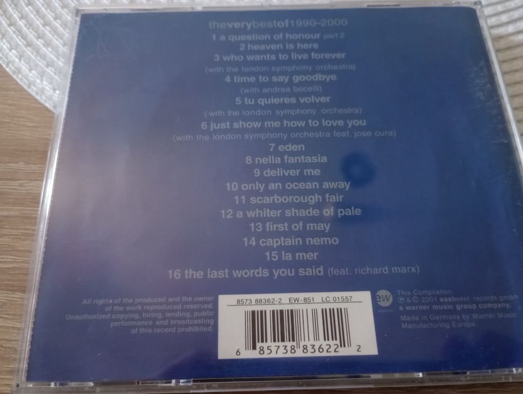 Sarah Brightman The very Best of  CD