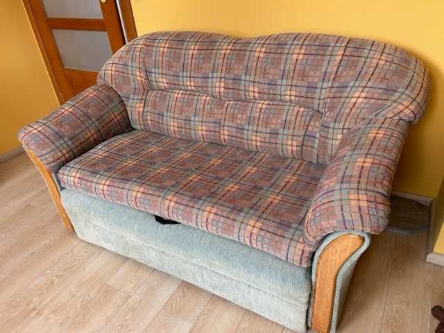 Rozkładana sofa + 2 fotele