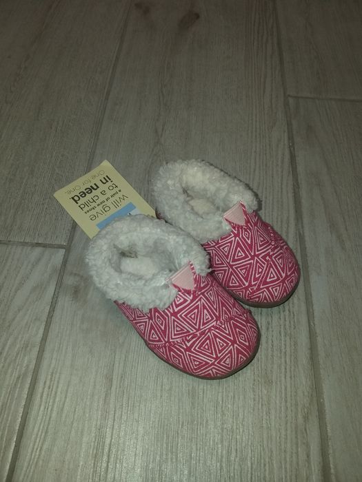 Тапочки для дівчинки TOM 10 см