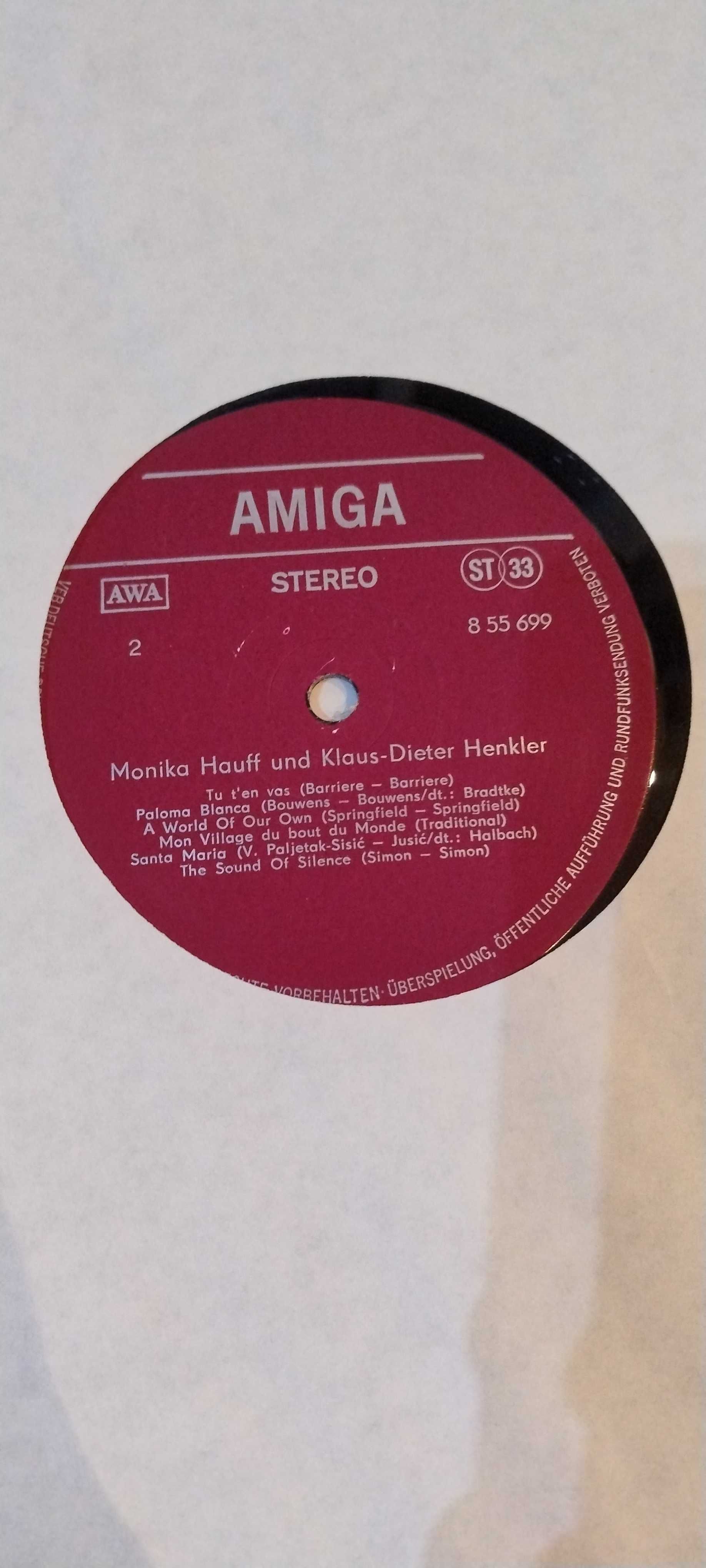 LP/EX  Monika Hauff & Klaus Dieter Henkler