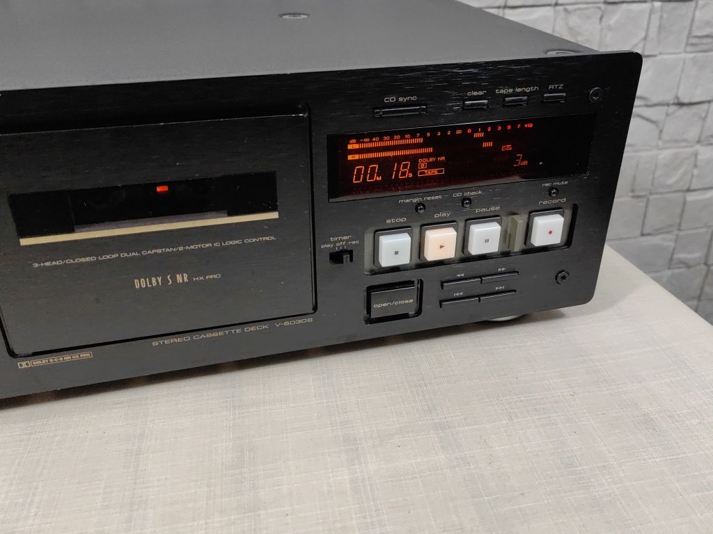 Teac V-6030S Unikatowy magnetofon kasetowy