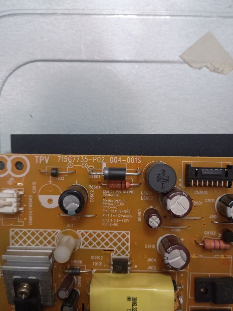 płyta zasilania Philips TPV 715G7735