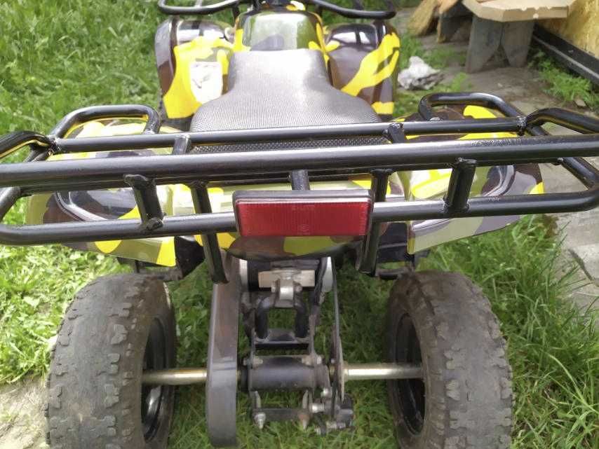 Дитячий квадроцикл "PROFI" HB-EATV 800N, жовтий камуфляж.