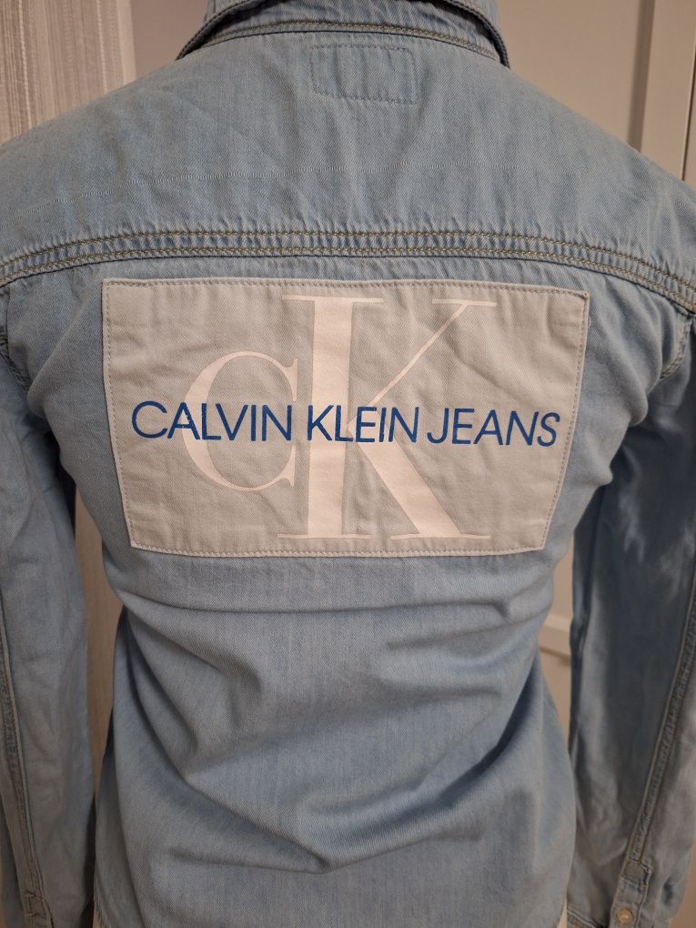 Calvin Klein, dziewczęca koszula dżinsowa r.12