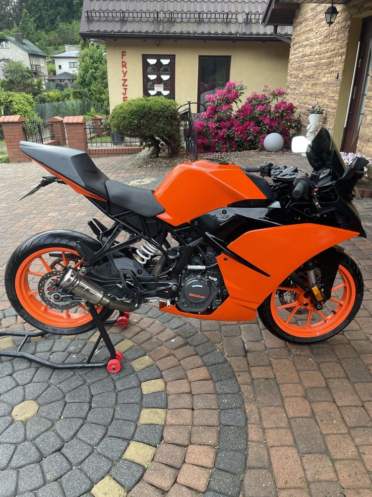 KTM RC 125 Doinwestowany Gotowy na sezon yzf cbr rs4