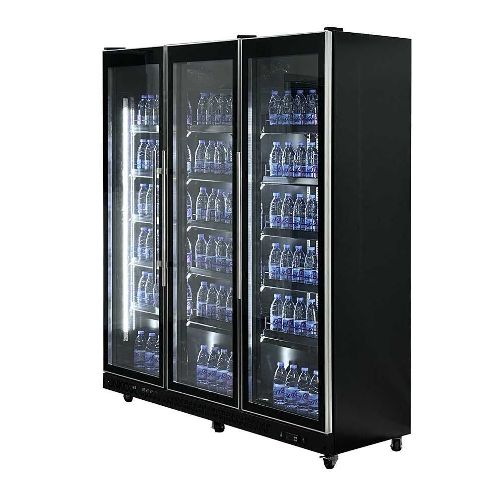 NOWA Szafa chłodnicza trzydrzwiowa / witryna na napoje 1200 l / 173 cm