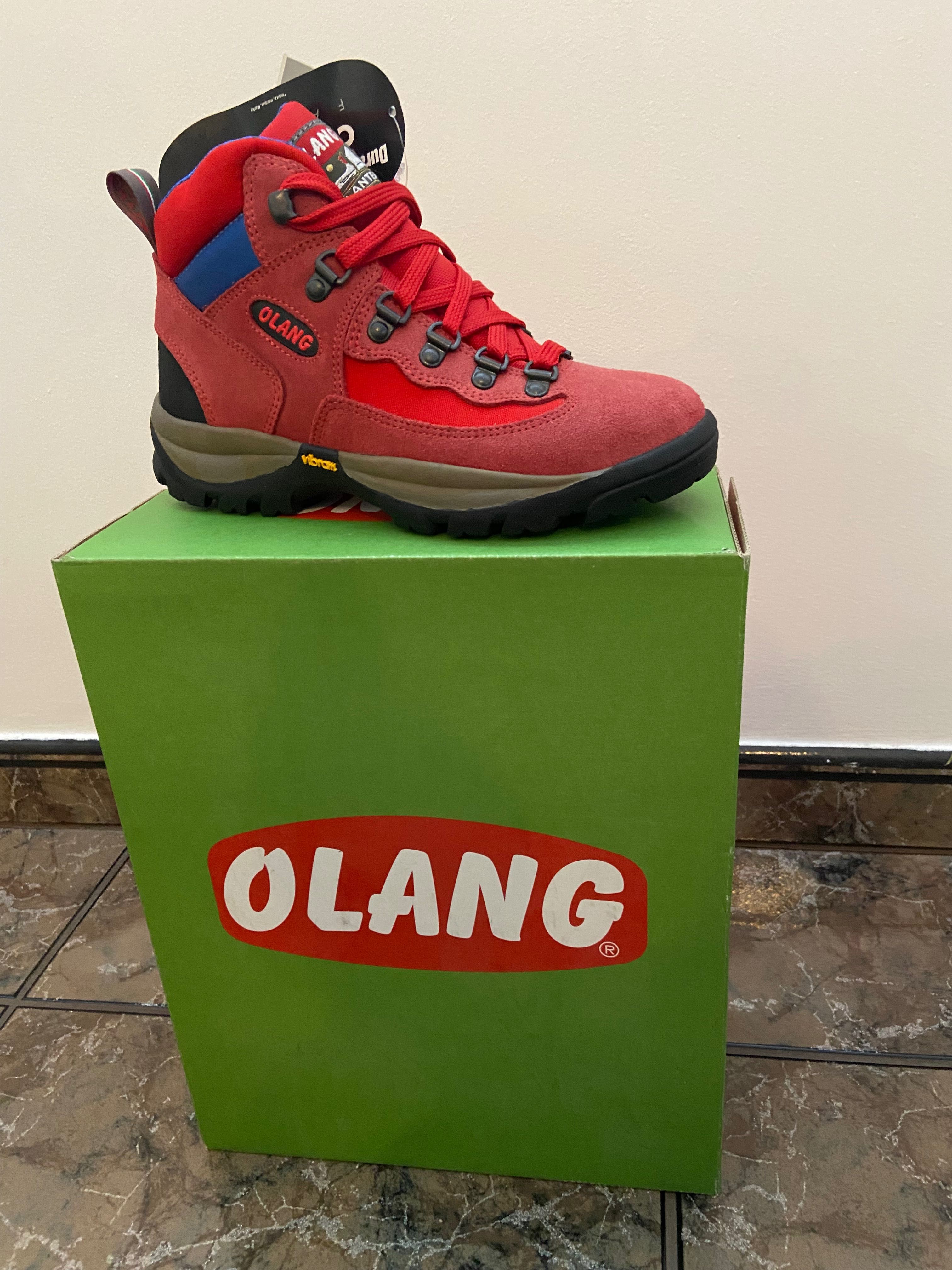 Nowe buty trekkingowe wloskiej firmy Olang .