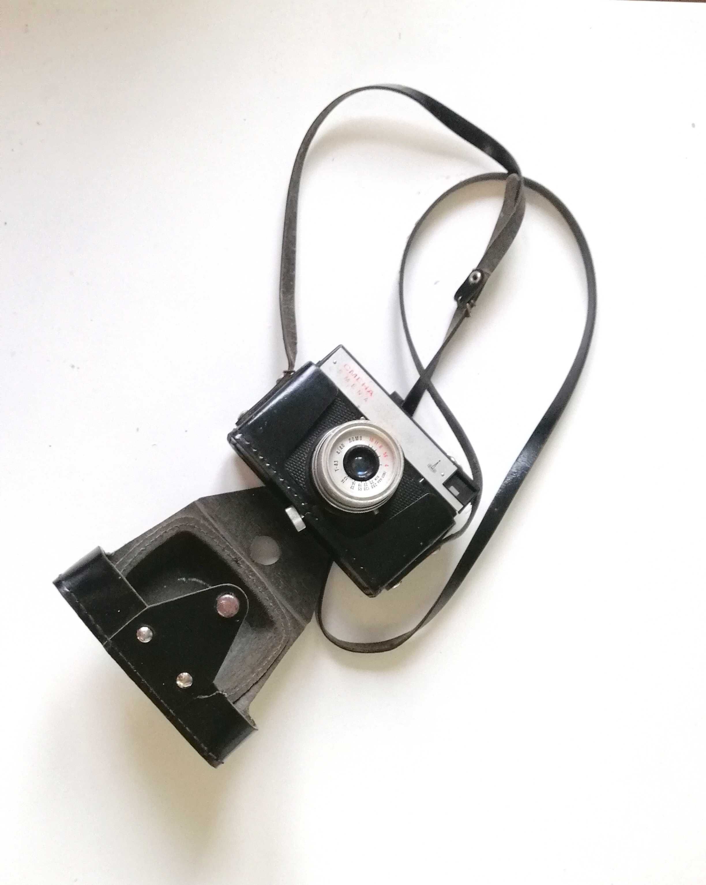 aparat fotograficzny radziecki smiena 8M smena pokrowiec Lomo zsrr
