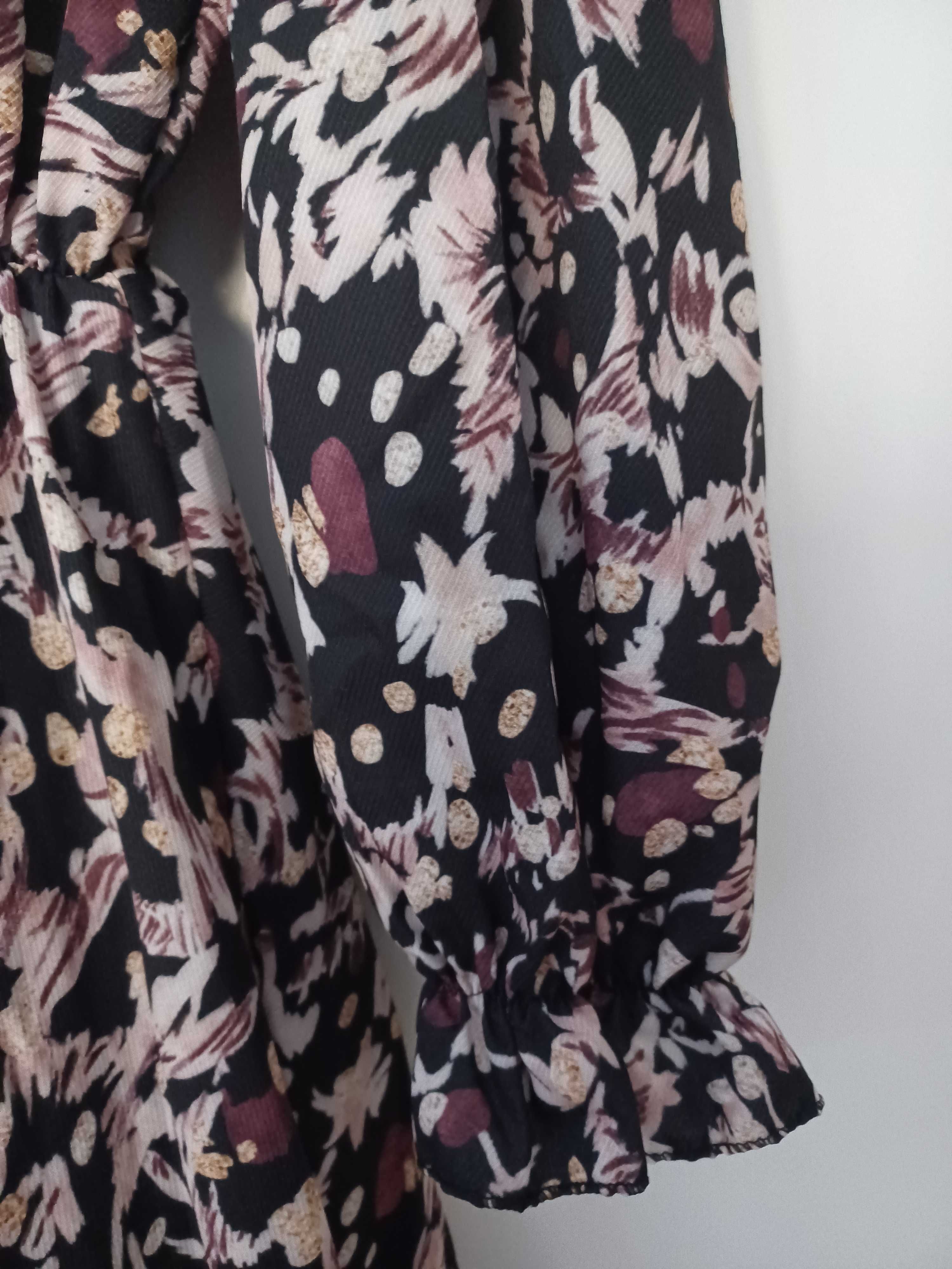 Sukienka plus size z wiskozy XXL