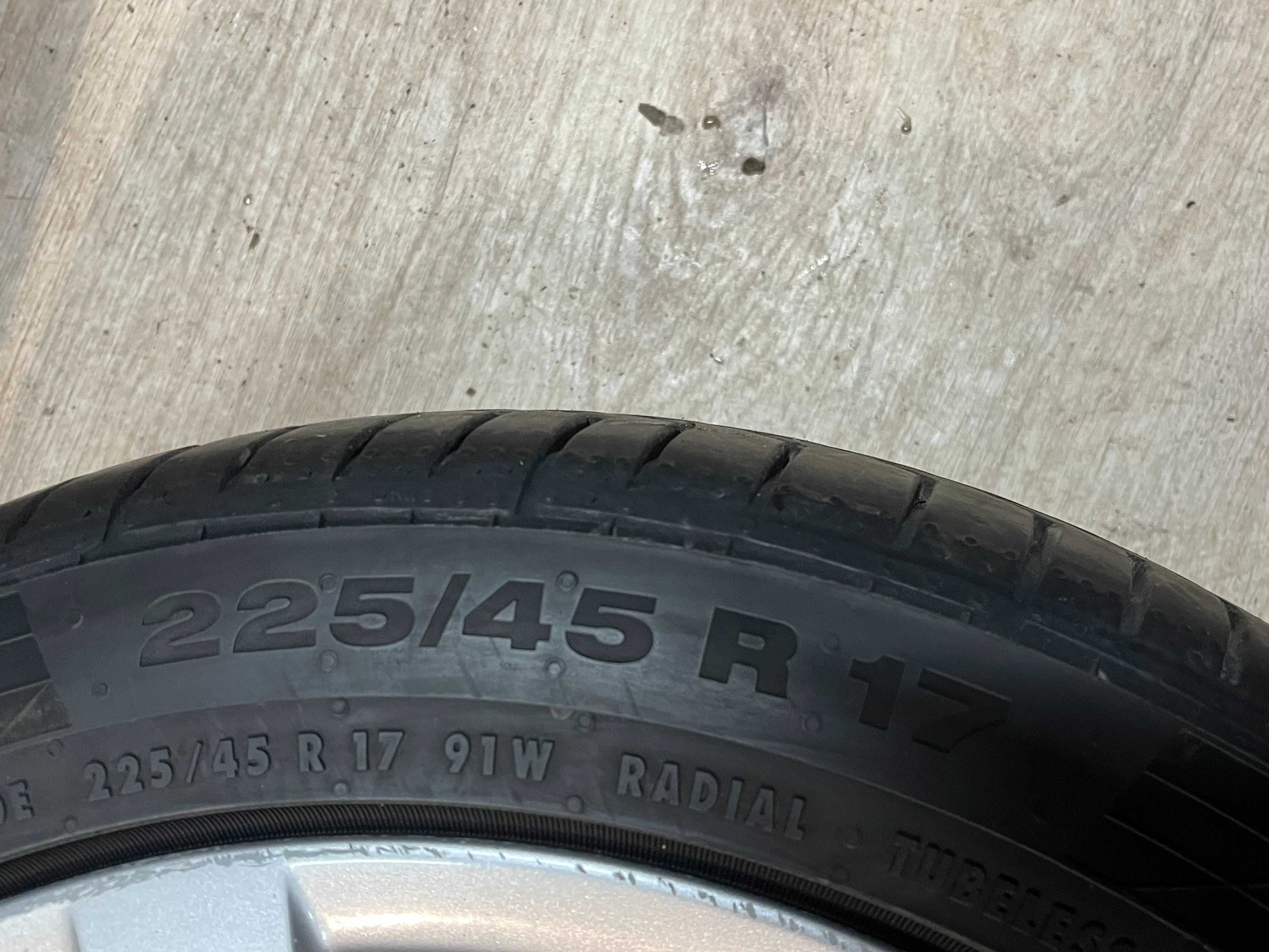 Koła komplet kół felgi Bmw E90 225/45/R17