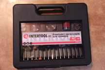 Комплект аксесуаров для гравера. INTERTOOL