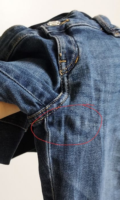 H&M MAMA_jeansy ciążowe Skinny Ankle_38/M L32