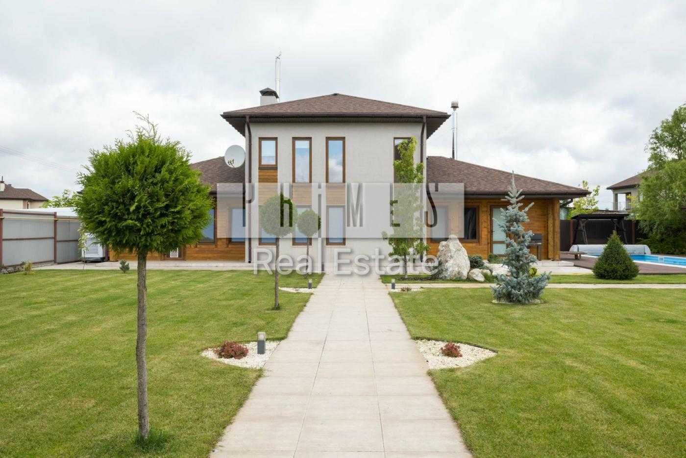 Продажа дом, 222м2, 25 соток, уникальный дизайн, с. Процев, Вишенки