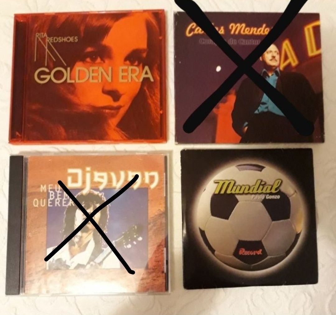 CD "Golden Era" (Rita Redshoes); "Mundial" (Paulo Gonzo)
