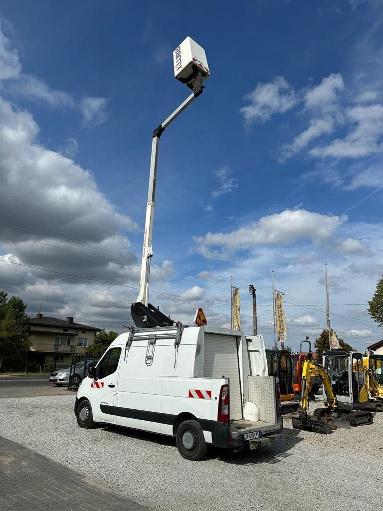 Renault Master Podnośnik koszowy zwyżka 2016 R. KLUBB 10M Blaszak