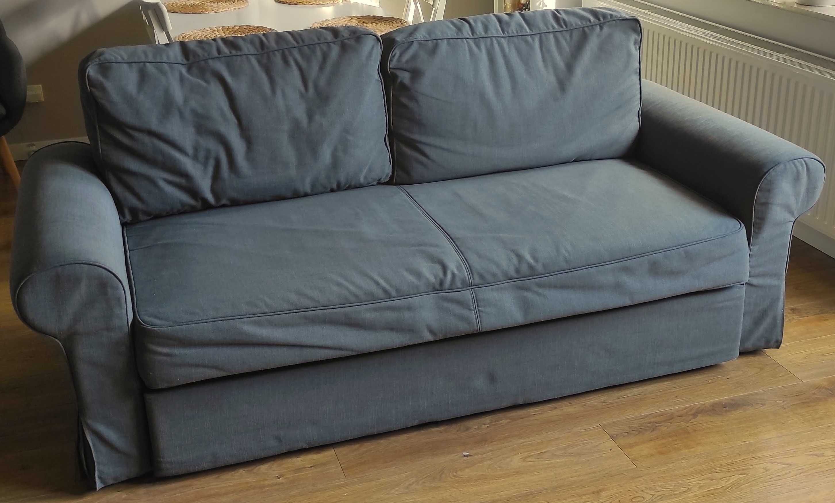 Sofa trzyosobowa rozkładana Ikea, idealna