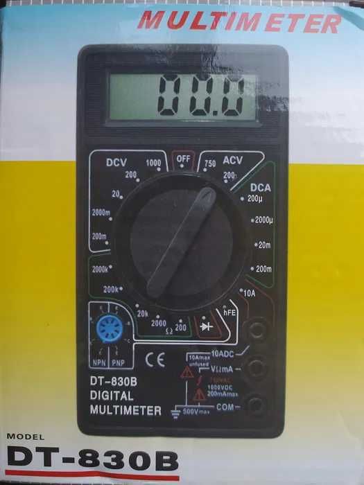 Цифровой мультиметр, тестер DT 830B Новый