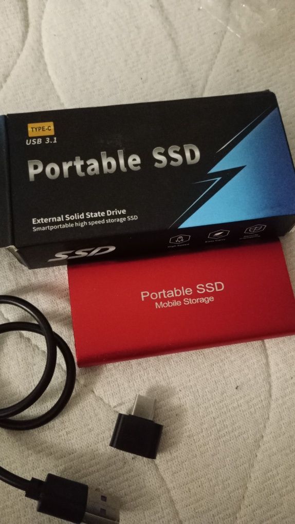 Портативный SSD  3800 Gb настоящих