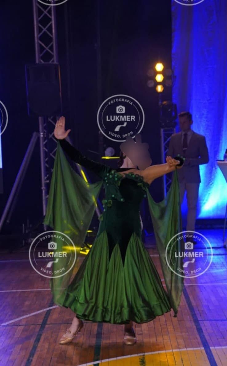 Sukienka do standardu 140 - 152 cm TANIEC TOWARZYSKI