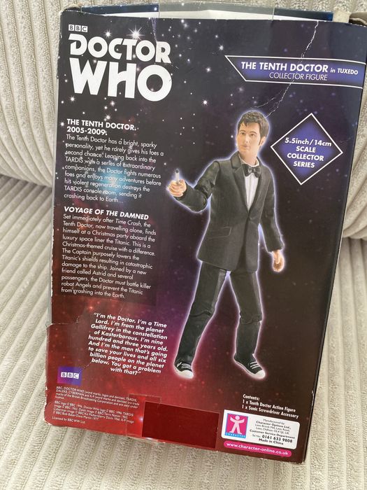 figurka kolekcjonerska z serii BBC "Doctor Who