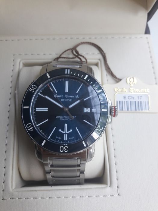 Часы Emile Chouriet Challenger Deep 42 mm 08.1169.G.6.AW.98.6