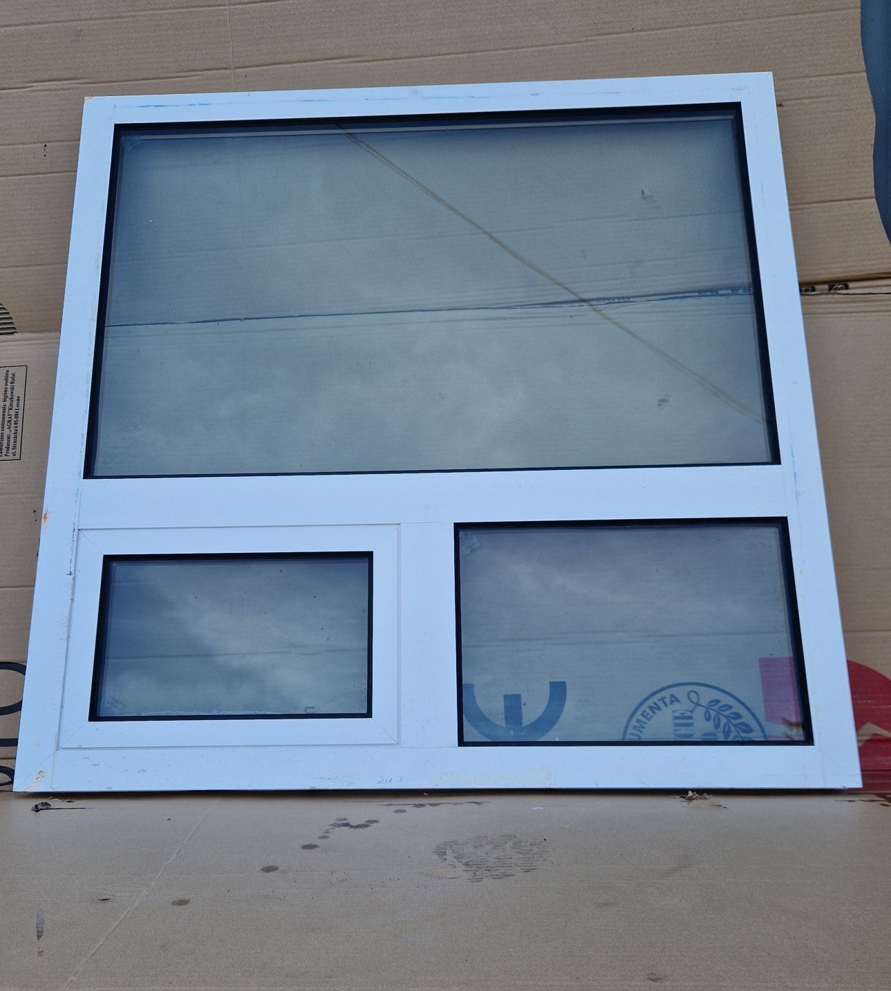 Okno 100x101 cm antywłamaniowe pancerne