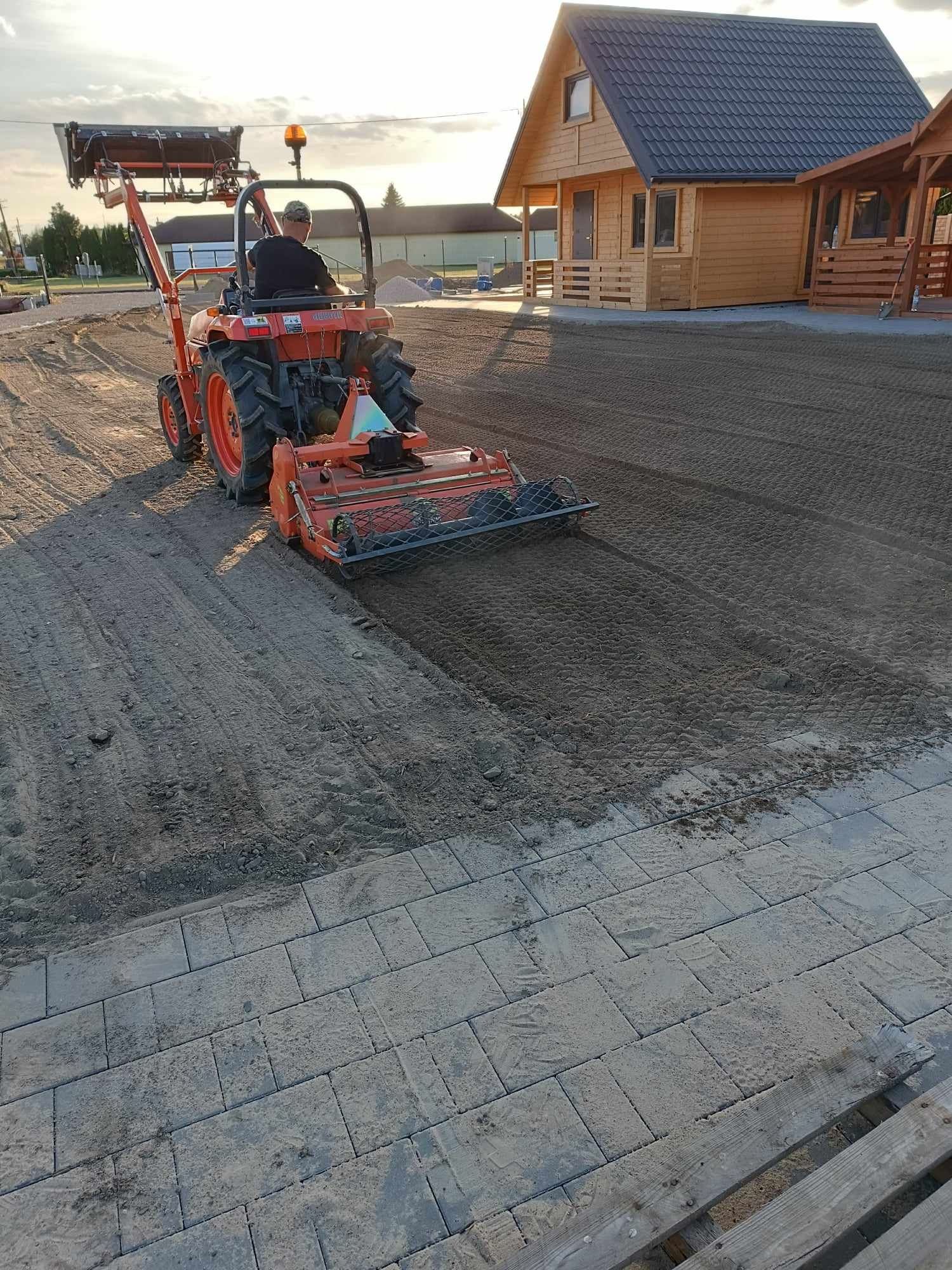 Nawodnienie, ogród, glebogryzarką separacyjną, zakładanie trawnika