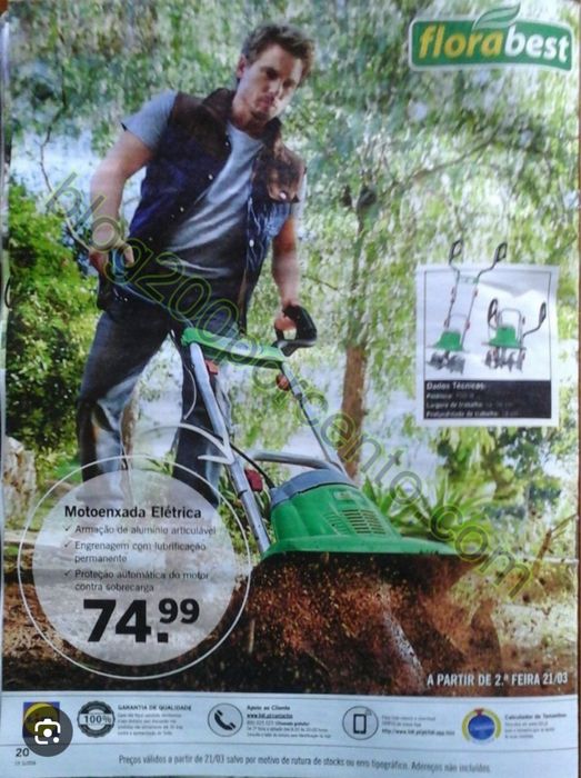 Motoenxada elétrica