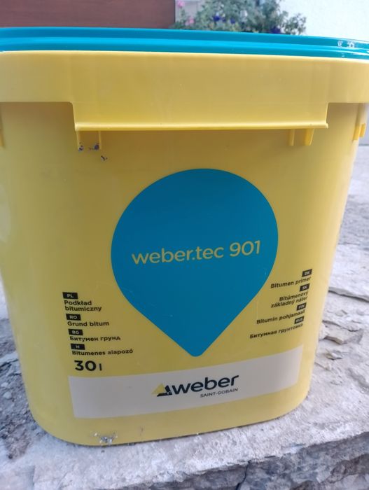 Podkład bitumiczny izolacja masa izolacyjna Weber 30l