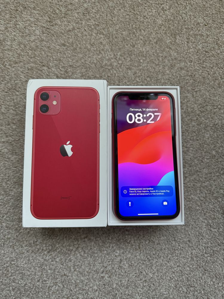 Iphone 11 red 64 gb