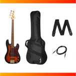 Gitara basowa Precision Bass PJ – 4-strunowa, sunburst + akcesoria