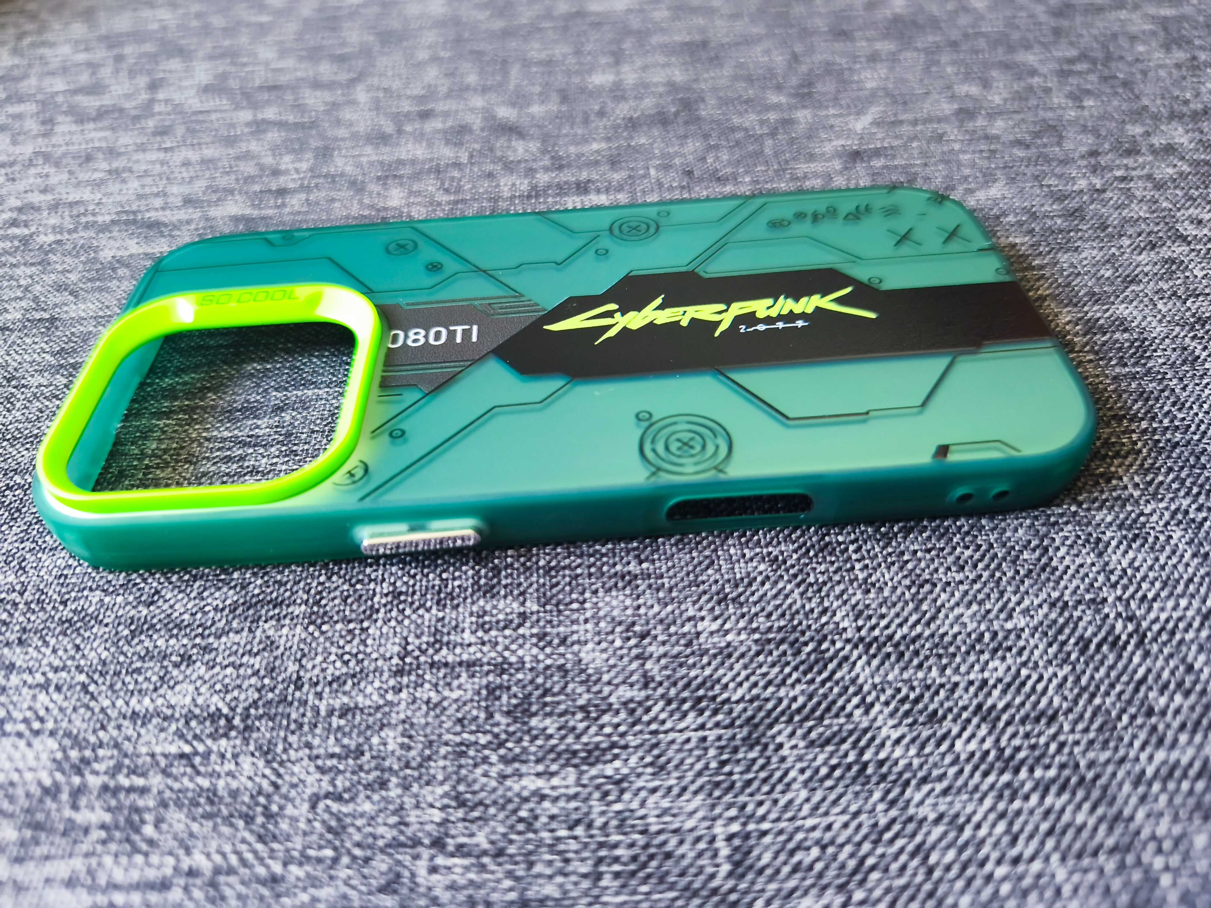 NOWE Etui Pokrowiec Plecki iPhone 16 Pro CYBERPUNK 2077