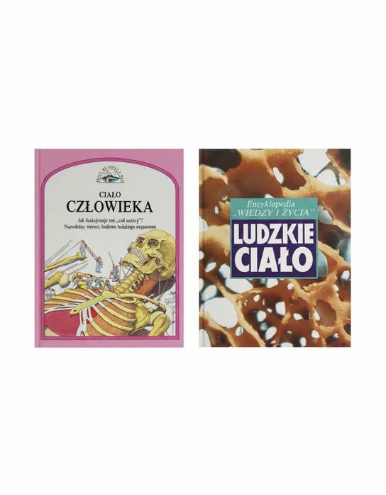 Zestaw książek o ludzkim ciele – ilustrowane encyklopedie dla dzieci