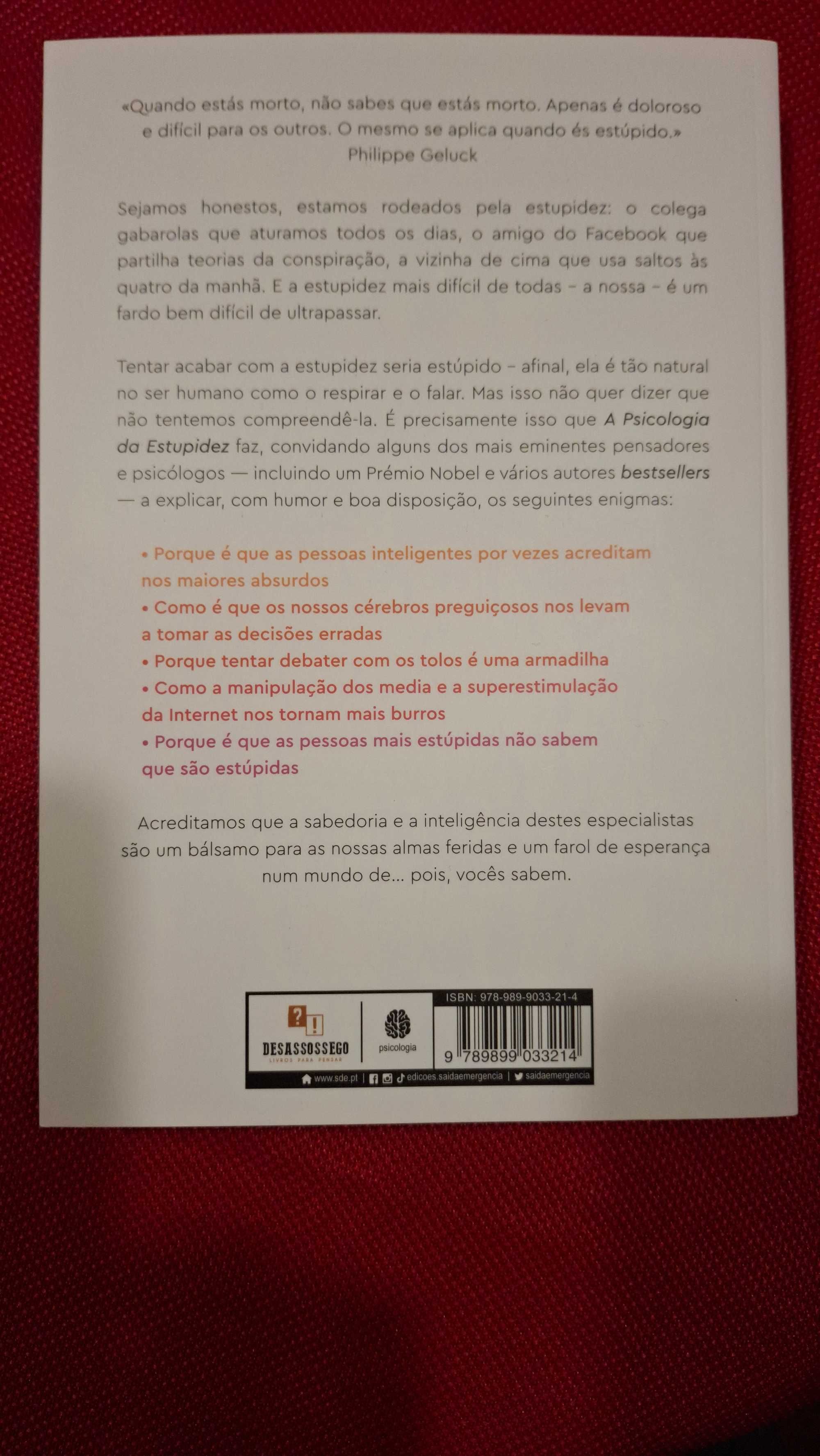 A Psicologia da Estupidez
