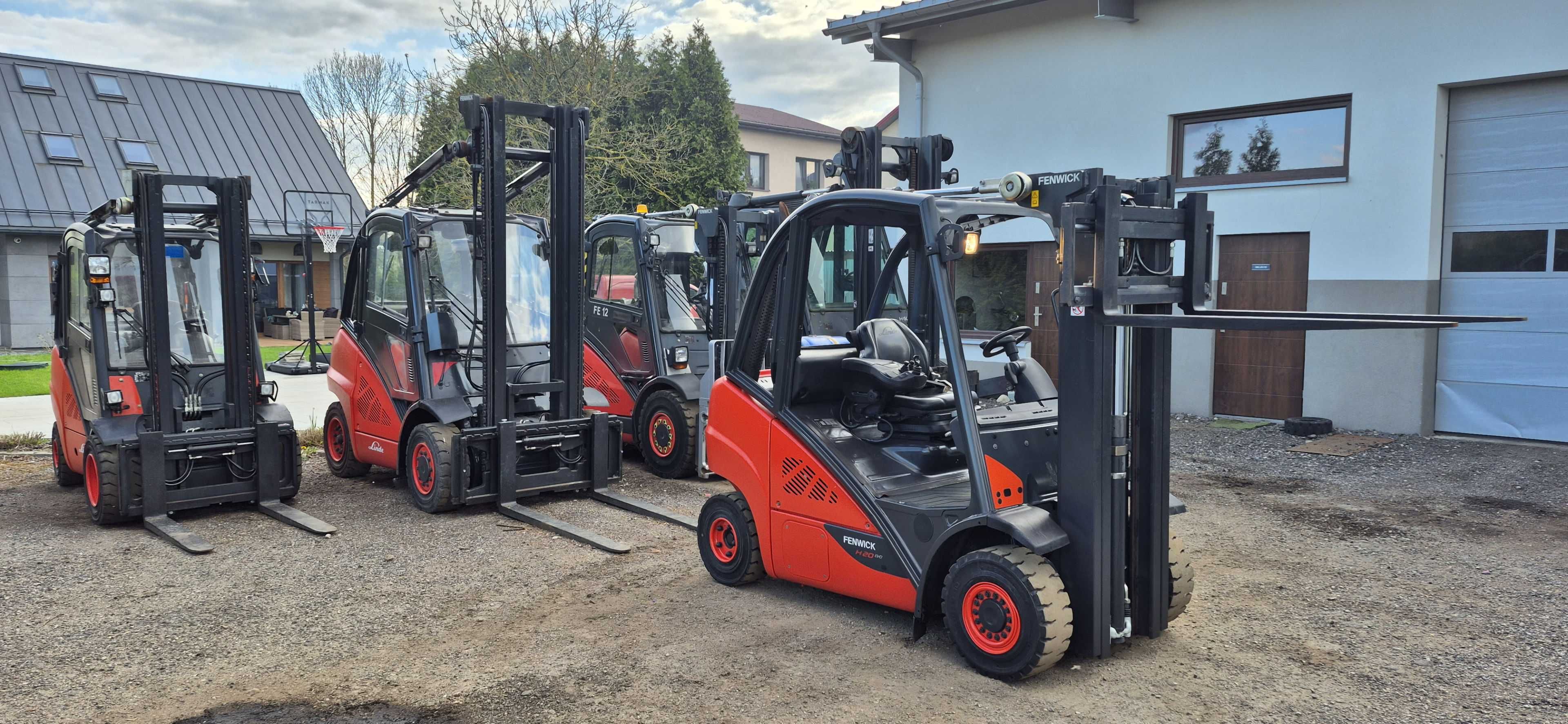 Wózek Widłowy Linde H20T/600 - Rok 2018 - Triplex 4.70 m - 5400 mth