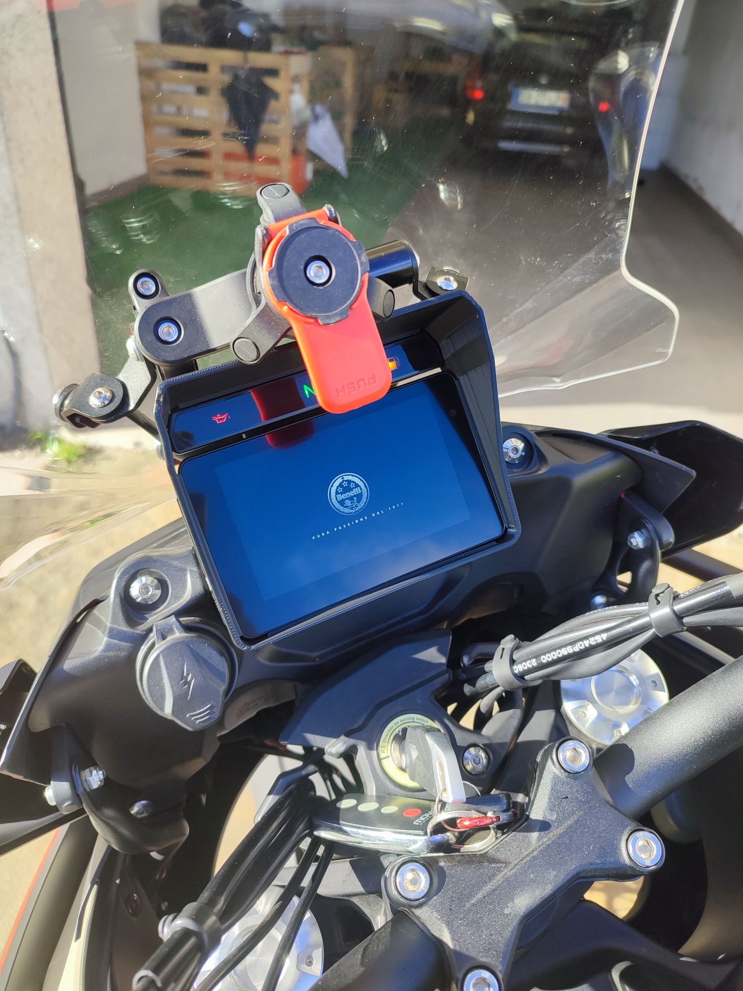 Proteção de ecrã/capa de cobertura para Benelli trk 702 e 702X