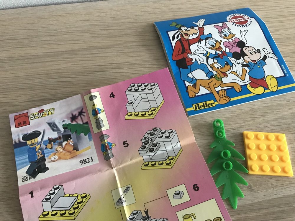 klocki ala lego pirates wyspa pirat Enlighten Shifty 9821 Pirat