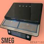 Okap SMEG KFAB75BL – Powystawowy, czarny retro, 75 cm; sklep 11tys