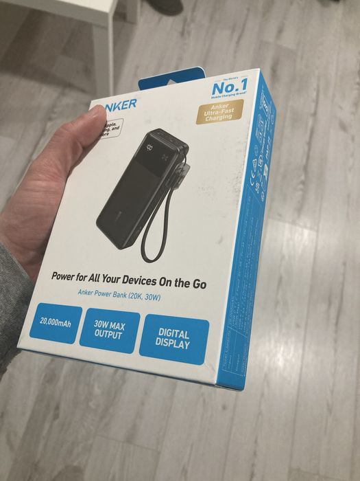 павербанк anker 20000 mAh 30w